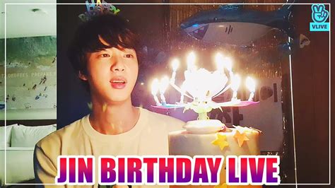jin birthday live